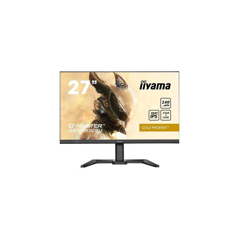 iiyama G-MASTER Gold Phoenix GB2790QSU-B5 27 inch IPS Gaming Monitor  QHD  1ms  HDMI  DisplayPort  USB Hub  Freesync  240Hz  Spe