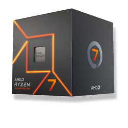 AMD Ryzen 7 7700 with Radeon Graphics  8 Core Processor  16 Threads  3.8GHz up to 5.3GHz Boost  40MB Cache  65W  Wraith Prism LE