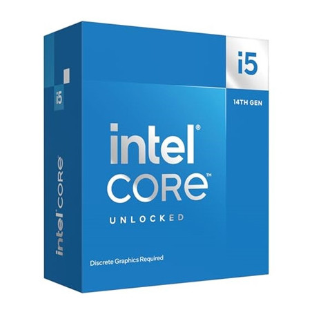 Intel Core i5 14600KF 14 Core Processor 20 Threads  2.5GHz up to 5.3GHz Turbo Raptor Lake Refresh Socket LGA 1700 20MB Cache  65