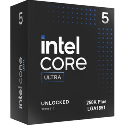 Intel Core Ultra 5 processor 250K Plus  18 Cores  18 Threads  3.3GHz up to 5.3GHz  LGA 1851 Socket  30MB Cache  125W  Maximum Tu