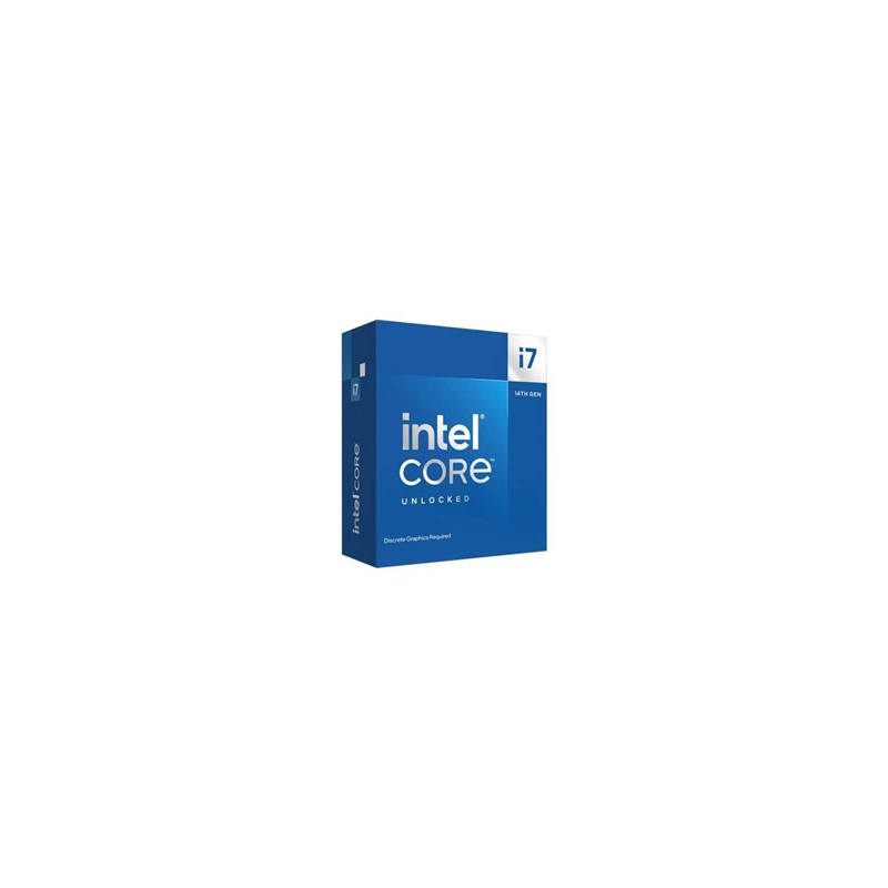 Intel Core i7 14700KF 20 Core Processor  28 Threads  2.5GHz up to 5.6GHz Turbo Raptor Lake Socket LGA 1700 33MB Cache  125W  Max