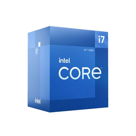 Intel Core i7 12700 12 Core Processor  20 Threads  2.1GHz up to 4.9GHz Turbo Alder Lake Socket LGA 1700 25MB Cache  65W  Maximum