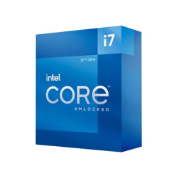 Intel 12th Gen Core i7-12700K 12 Core Processor 20 Threads  3.6GHz up to 5.0GHz Turbo  Alder Lake Socket LGA1700  25MB Cache  12
