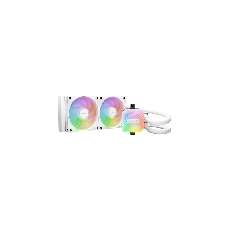 be quiet! Light Loop 240mm AIO CPU Liquid Cooler  High-Performance ARGB Lighting  Dual 120mm PWM Fans  Ultra-Quiet Operation  Ea