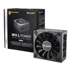 Be Quiet! 500W be quiet! SFX-L  Full Modular  80PLUS Gold  Single Rail  41.7A  120mm Fan  SFX PSU w/ ATX Bracke