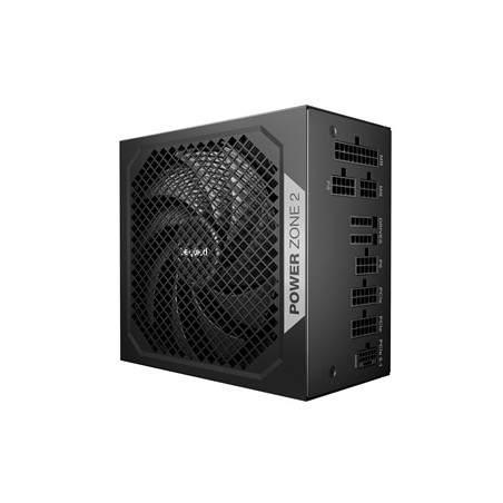 be quiet! Power Zone 2 750W PSU - 80 PLUS Platinum  Semi-Passive Cooling  Pure Wings 3 Fan  PCIe 5.1/ATX 3.1 Compatibility  10-Y