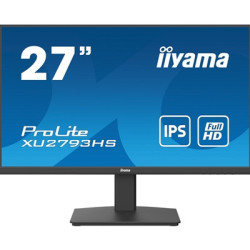 iiyama Prolite XU2793HS-B7 27 inch Frameless IPS Monitor  Full HD  1ms  HDMI  DisplayPort  100Hz  Speakers  Black  Internal PSU 