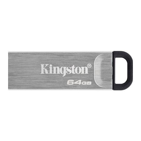 Kingston DataTraveler Kyson 64GB USB 3.2 Capless Metal USB Flash Drive