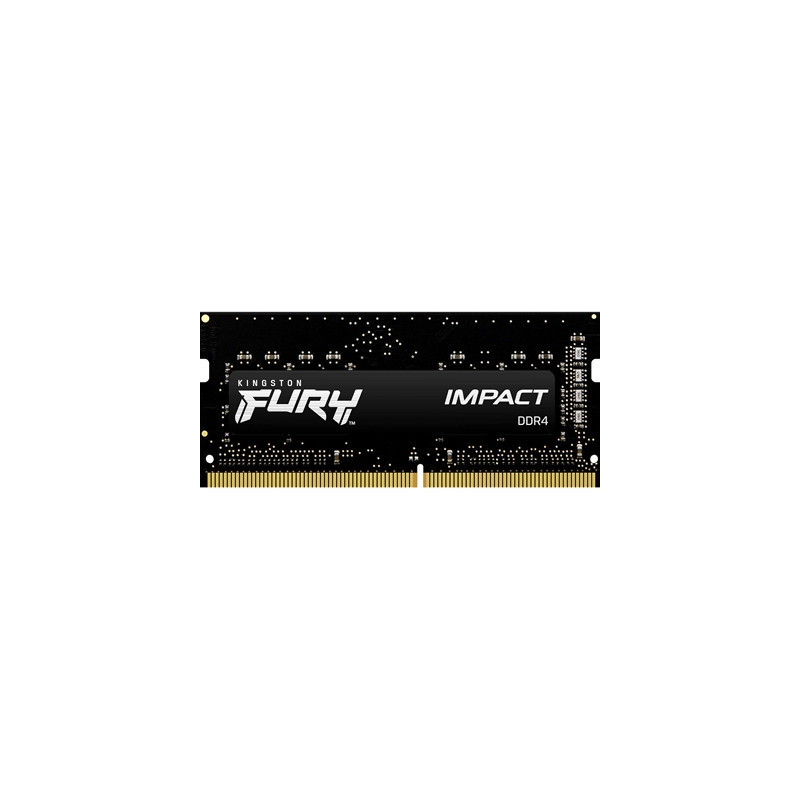 Kingston FURY Impact KF432S20IB/16 16GB (1x 16GB) SODIMM System Memory  3200MHz  DDR4  CL20  Intel XMP