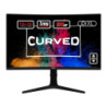 piXL CM27C7 27 Inch Curved Monitor  165Hz  1ms  Frameless  Freesync / G-Sync  Full HD  HDMI  Display Port  USB  Black with RGB L