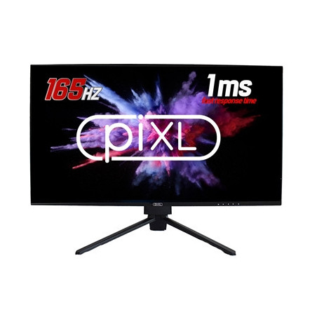 piXL CM27F10 27 Inch Frameless Gaming Monitor  Widescreen LCD Panel  Full HD 1920x1080  1ms Response Time  165Hz Refresh  Displa