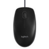 Logitech B100 Wired USB Mouse  3-Buttons  1000dpi and Optical Tracking  Ambidextrous Design for PC  Mac and Laptop  Black