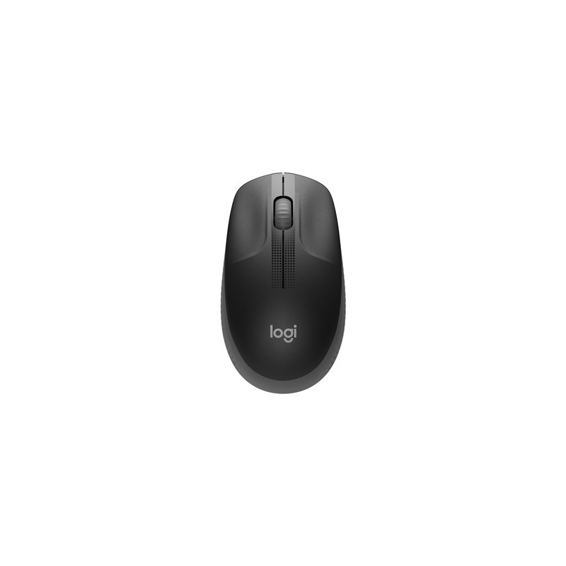 Logitech Wireless Mouse M190  Full Size Ambidextrous Curve Design  18-Month Battery with Power Saving Mode  USB Receiver  Precis
