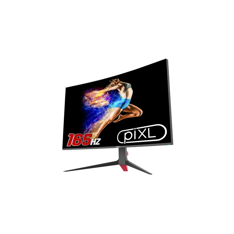 piXL CM32GF5 32 Inch Curved Gaming Monitor  144Hz/ 165Hz  1ms Response Time  Frameless  Freesync  G-Sync  1920 x 1080 Full HD  D