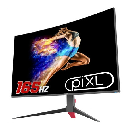 piXL CM32GF5 32 Inch Curved Gaming Monitor  144Hz/ 165Hz  1ms Response Time  Frameless  Freesync  G-Sync  1920 x 1080 Full HD  D