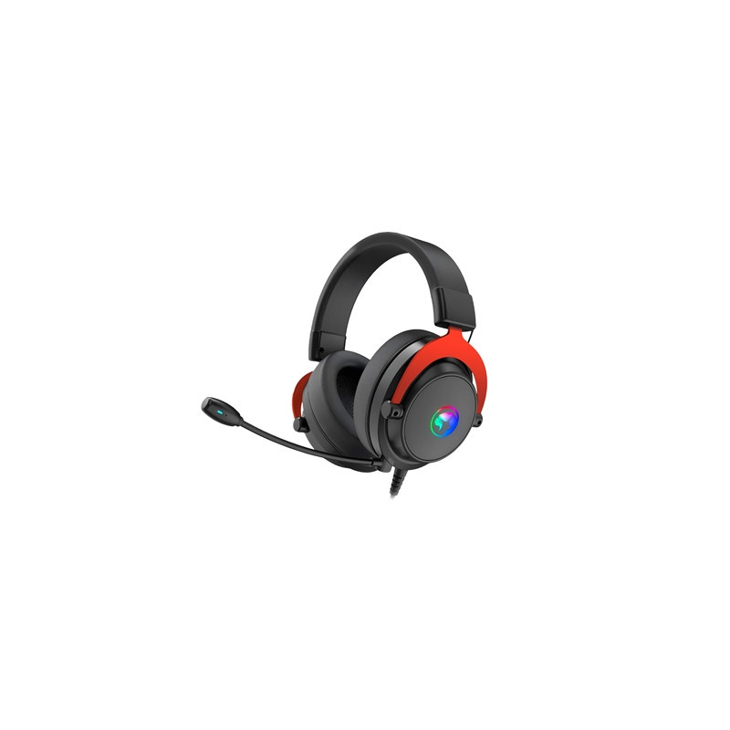 Marvo Scorpion HG9067 Tactic 70 USB 2.0 7.1 Virtual Surround Sound Gaming RGB Headset (Black)