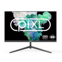 piXL PX24IPUHDS 24 Inch Frameless IPS Monitor  Widescreen LCD Panel  5ms Response Time  75Hz Refresh Rate  Full HD 1920 x 1080  