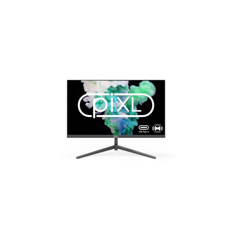 piXL PX24IPUHDS 24 Inch Frameless IPS Monitor  Widescreen LCD Panel  5ms Response Time  75Hz Refresh Rate  Full HD 1920 x 1080  