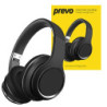 Prevo A6-ANC Active Noise Cancelling (ANC) Wireless Headphones with Bluetooth 5.4  True Wireless Stereo (TWS) Sound  Automatic P