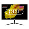 piXL PX24IVHFPD 24 Inch Frameless Monitor  Widescreen IPS LED Panel  5ms Response Time  100Hz Refresh Rate  Full HD 1920 x 1080 