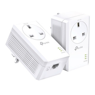 TP-Link TL-PA7017P KIT AV1000 Gigabit Passthrough Powerline Starter Kit