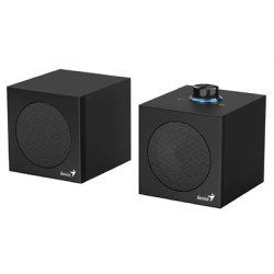 Genius SP-HF300U  4W RMS  USB Audio Speakers  USB-A & USB-C  Compatible with Windows  macOS  and Chrome OS devices