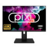 piXL PX27UDH4K 27 Inch Frameless IPS Monitor  4K  LED Widescreen  5ms Response Time  60Hz Refresh Rate  HDMI  Display Port  2x U