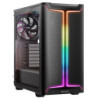 be quiet! Pure Base 501 DX Airflow Window Black ATX Mid Tower ARGB Case with USB-A  USB-C  3 x Pure Wings 3 140mm Black PWM Fans