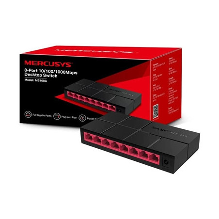 Mercusys MS108G 8 Port Gigabit Ethernet Network Switch