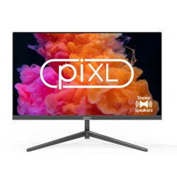 piXL PXD24VH 24 Inch Frameless Monitor  Widescreen  6.5ms Response Time  60Hz Refresh Rate  Full HD 1920 x 1080  16:10 Aspect Ra