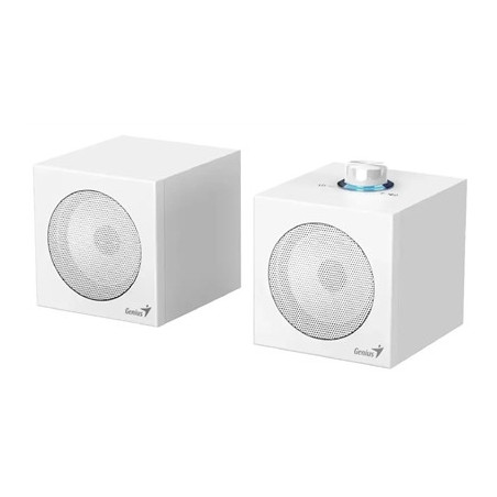 Genius SP-HF300U  4W  USB Audio Speakers/ USB-A & USB-C - White