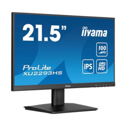 iiyama PROLITE XU2293HS-B6 22 inch IPS Monitor  Full HD  1ms  HDMI  DisplayPort  Freesync  100Hz  Speakers  Black  Internal PSU 