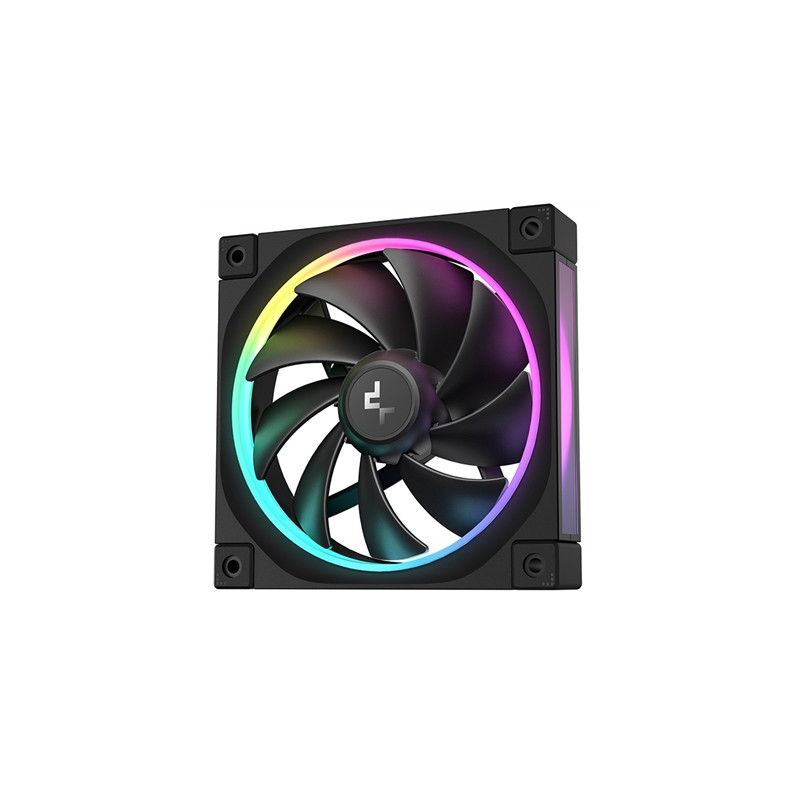 DeepCool FL12 120mm PWM Fan - High Performance  Low Noise  Fluid Dynamic Bearing  36 ARGB LEDs  500-2150 RPM  55 CFM Airflow  4-