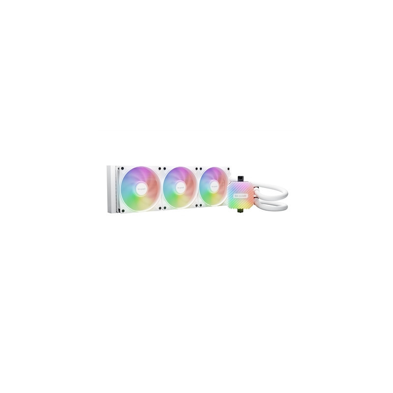 be quiet! Light Loop 360mm AIO CPU Water Cooler  High-Performance ARGB Lighting  Triple 120mm PWM Fans  Ultra-Quiet Operation  E