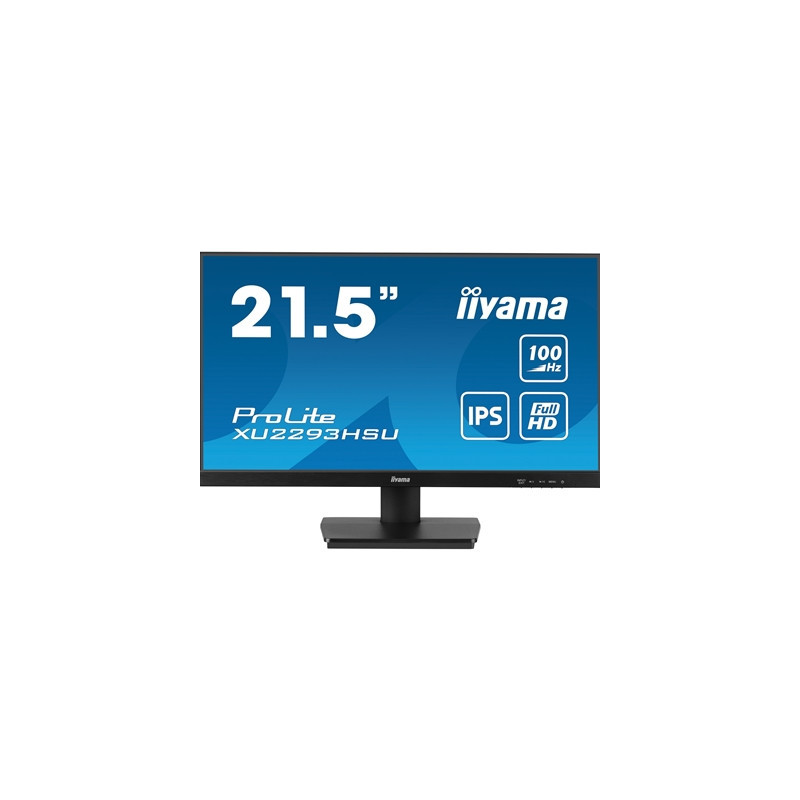 iiyama PROLITE XU2293HSU-B7 22 inch IPS Monitor  Full HD  1ms  USB Hubx2  HDMI  DisplayPort  Freesync  100Hz  Speakers  Black  A