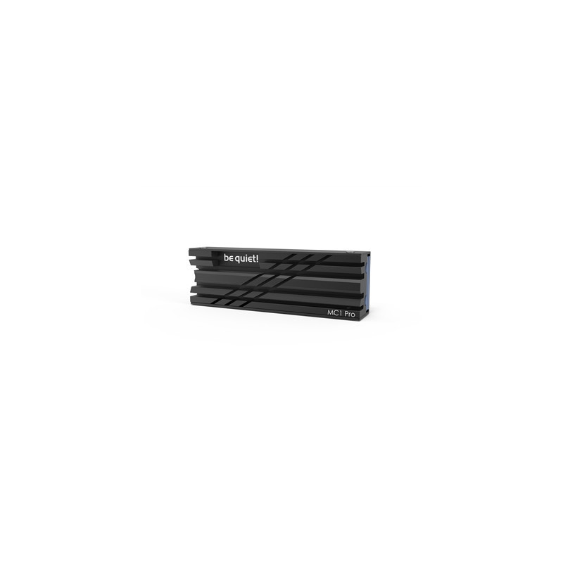 be quiet! (BZ003) MC1 Pro M.2 SSD Cooler  Integrated Heat Pipe  Single/Double Side Compatibility  2280 Size