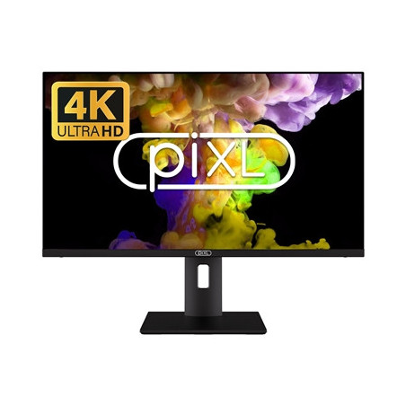 piXL CM28F10 28 Inch 60Hz 4K Widescreen Monitor with 3840 x 2160 Resolution  5ms Response Time  60Hz Refresh Rate  HDMI  Display