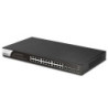 DrayTek VSP1281X-K VigorSwitch P1281x 24 Port Gigabit POE Smart Managed Switch with 4x 10GbE SFP Ports
