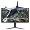 piXL CM32G7 32 Inch 144Hz 4K Widescreen IPS Gaming Monitor with AMD FreeSync & Nvidia G-Sync  3840 x 2160 Resolution  1ms Respon
