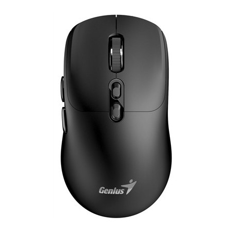 Genius AI Copilot Wireless Bluetooth Silent Mouse  Blutooth & 2.4 GHz  Adjustable DPI levels up to 16000 DPI  7 Button with Scro