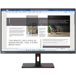 Lenovo ThinkVision S27i-30  27 Inch  Full HD (1920 x 1080)  100Hz  4ms  16:9  IPS  WLED Monitor  HDMI  VGA  Tilt Adjustable  3 Y