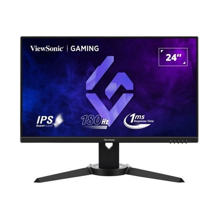 Viewsonic VX2479J-HD-PRO 24 Inch IPS Gaming Monitor  Full HD  180Hz  1ms  Freesync  HDMI  Display Port  Height Adjust  Pivot  Sw