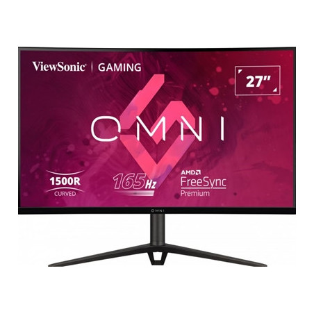 Viewsonic VX Series VX2718-PC-MHDJ 27“ Curved Gaming Monitor  HDMI  Display Port  Full HD  165Hz  1ms  Freesync  Speakers  VESA 