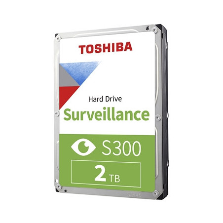 Toshiba S300 HDWT720UZSVA 2TB SATA III 3.5“ 5400RPM Surveillance Internal Hard Drive