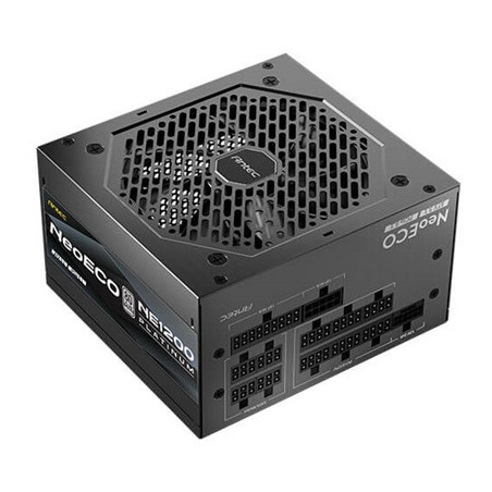 Antec NE1200 Platinum NeoEco 1200W Fully -Modular ATX 3.1 Power Supply  PCIe 5.1 Ready with 12V 2x6 Connector  80 Plus Platinum 