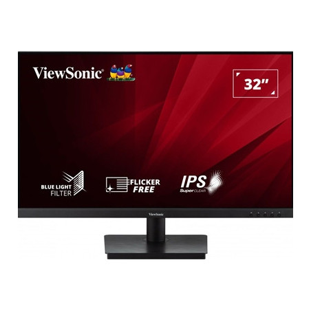 Viewsonic VA3209-2K-MHD 32 Inch IPS Frameless Monitor  2K  75Hz  4ms  HDMI  DisplayPort  HD  Built-In Speakers  VESA
