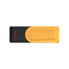 Kingston DataTraveler Exodia S DTXS/512GB USB Flash Drive  512GB  USB 3.2  Black/Yellow  Swivel Cap Design