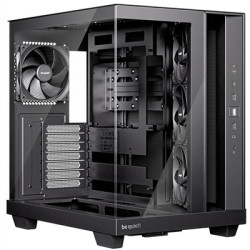 be quiet! Light Base 500 BGW83 Mid-Tower Case  Tempered Glass  4x 120mm PWM Fans  High-Airflow ATX Case  USB-C  360mm Radiator S