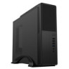CiT S014C Black Slim Micro ATX/ITX Desktop Case with 300W Power Supply  USB 2.0  USB 3.0 Type-A & Type-C Ports
