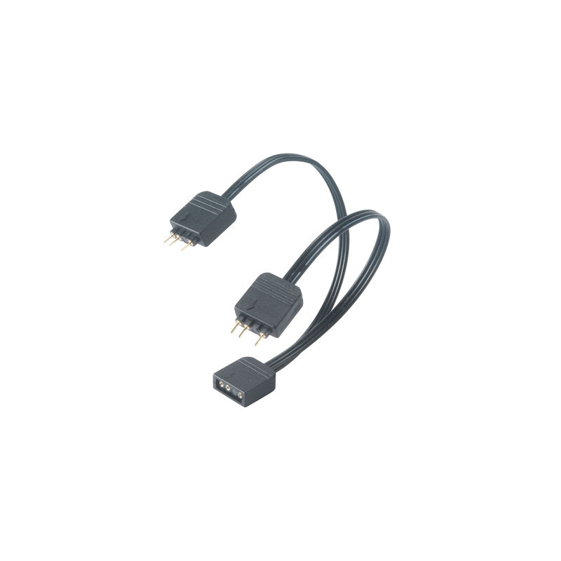 Akasa 1-to-2 Addressable RGB LED Splitter Cable